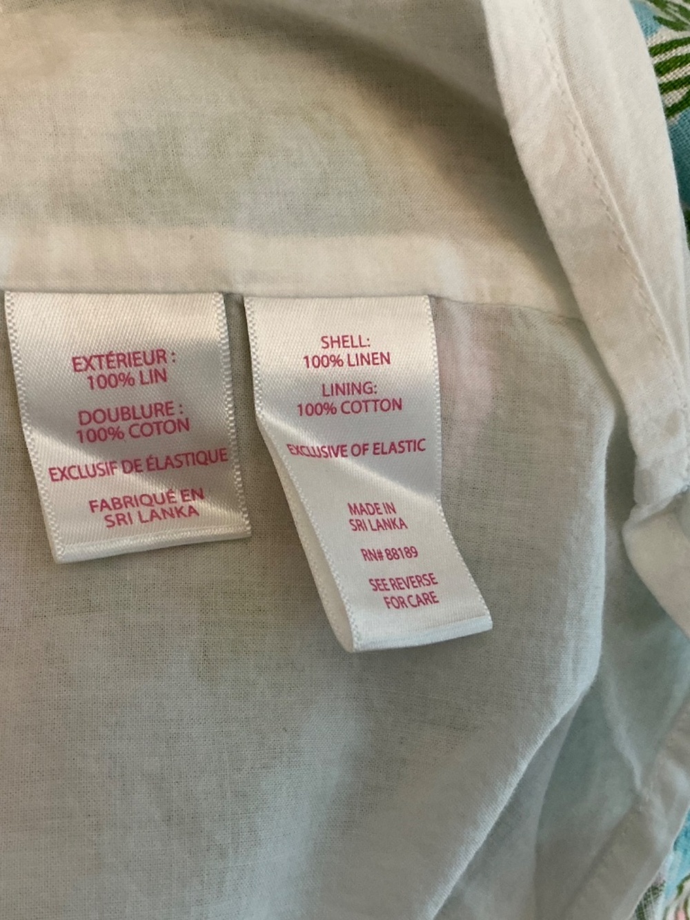 Lilly Pulitzer NWT Mialeigh Linen Elbow Sleeve Dress Size 8 - Picture 6 of 6
